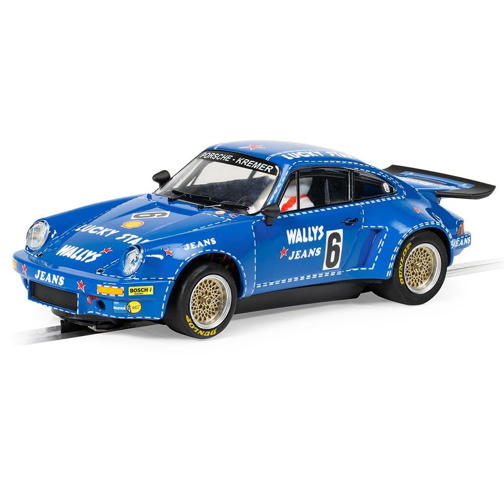 Scalextric C4398 1:32 Porsche 911 C. RSR 3,0 Wallys HD - Slotcar, Rennbahn, Auto für Rennbahn, Rennb