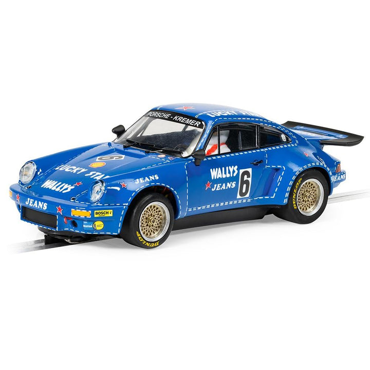 Scalextric C4398 1:32 Porsche 911 C. RSR 3,0 Wallys HD - Slotcar, Rennbahn, Auto für Rennbahn, Rennb