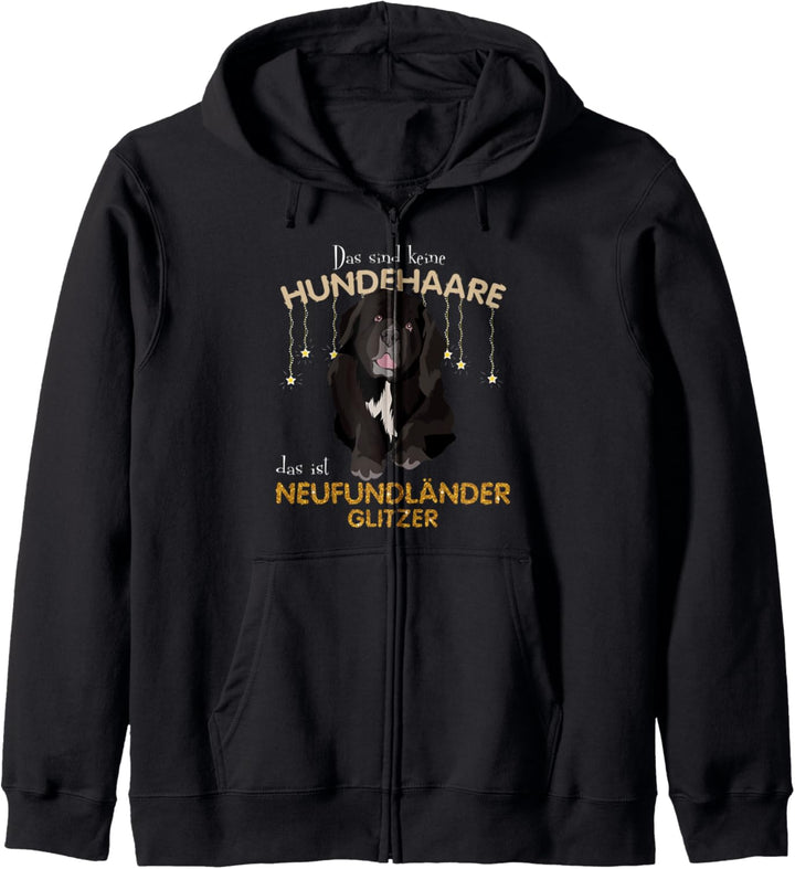 Das sind keine Hundehaare das ist Neufundländer Gl Kapuzenjacke