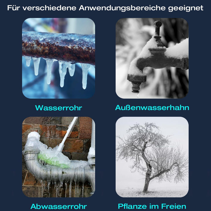 H&amp;G Lifestyles 7M Elektrische Heizband für Dach Schnee Enteisungs Selbstregulierend Heizkabel Frosts