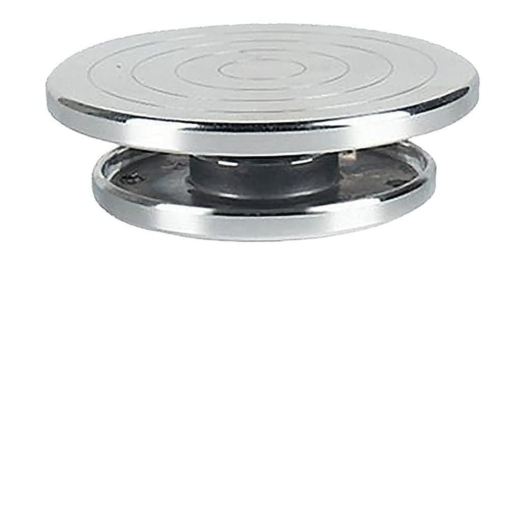 12/15cm Double Face Drehteller Skulptur Aus Aluminiumlegierung, Pottery Wheel für DIY Basteln Tonfig
