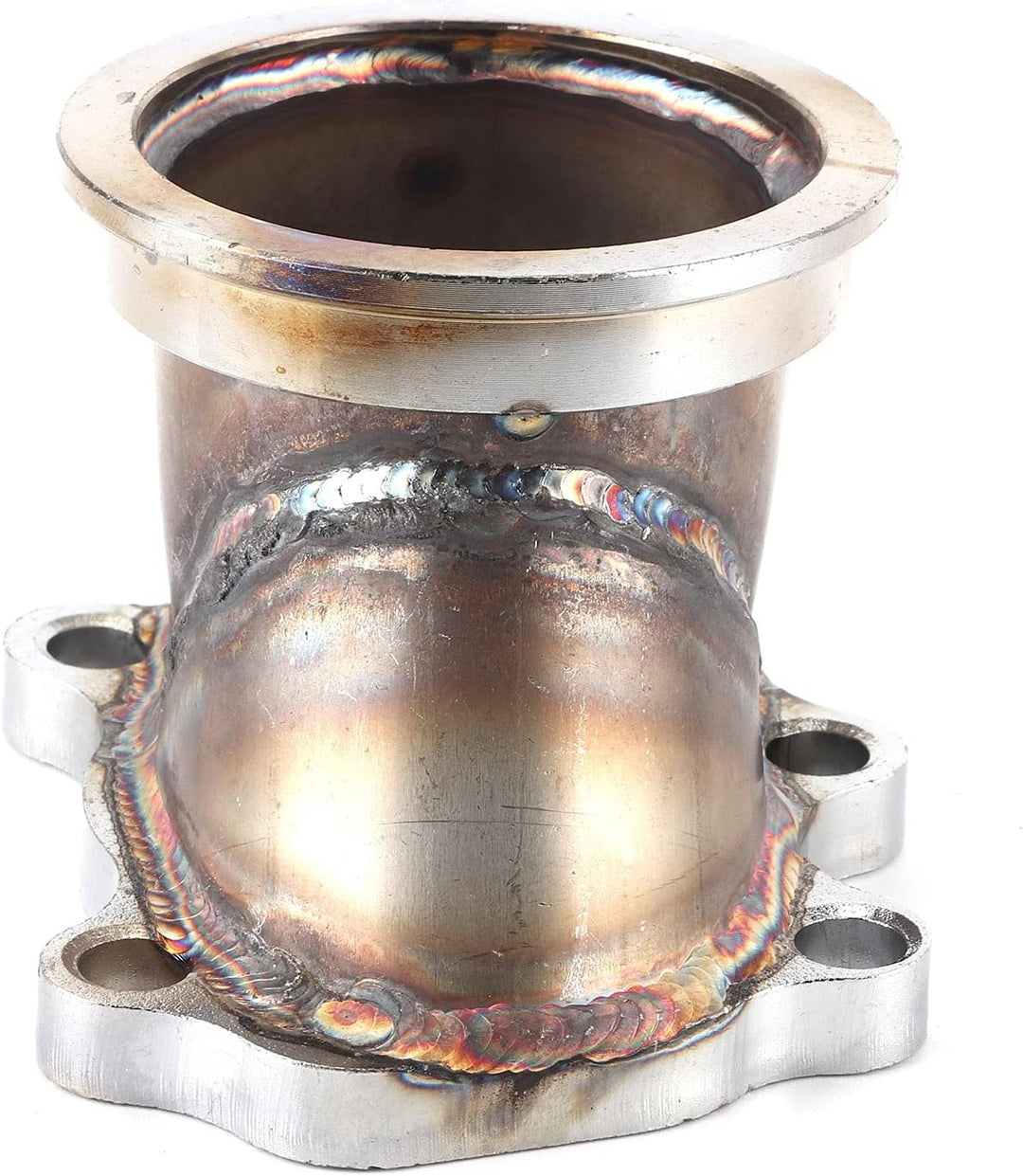 Turbo Downpipe Flansch Turbo Down Pipe 5 Bolt 2.5in Adapter Fit für GT25 GT28 T25 T28 Turbinengehäus