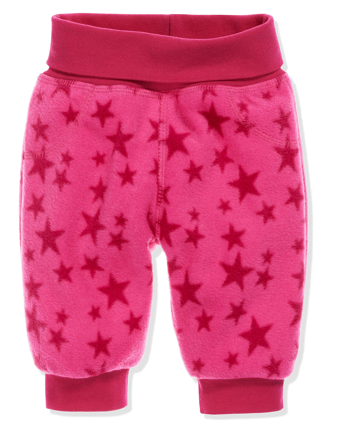 Playshoes Unisex Kinder Baby-Hose Fleece-Pumphose 62 Pink Sterne, 62 Pink Sterne
