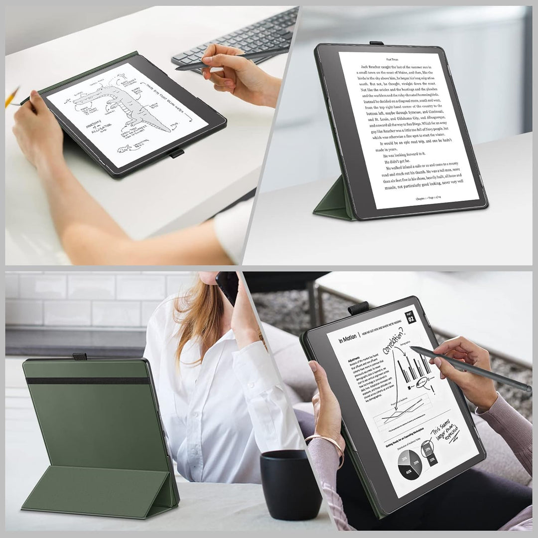 Fintie Hülle für 10,2 Zoll Kindle Scribe (der erste Kindle mit Schreibfunktion) - Ultra Schlank Leic