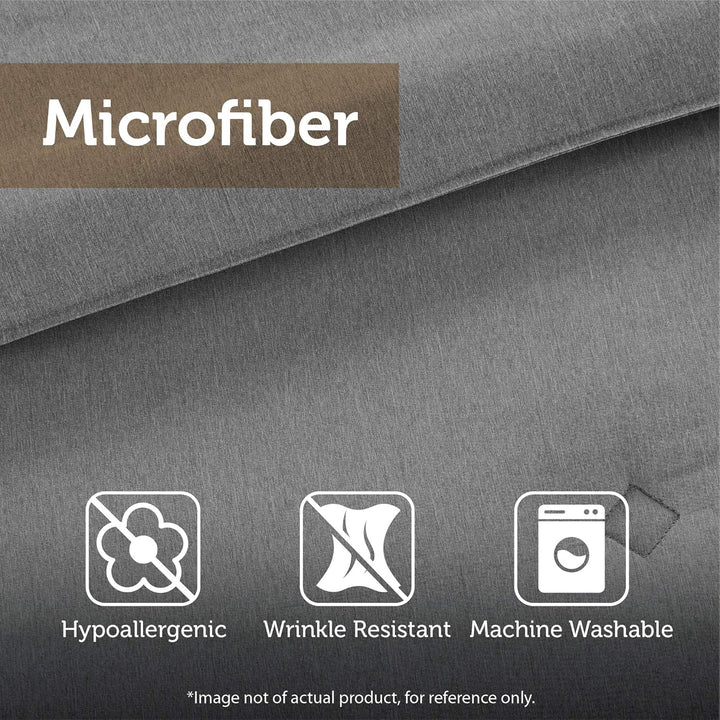Madison Park Ganzjährig passender Bettrock, dekorative Kissen, Polyester/Polyfill, Dünenwildleder, S