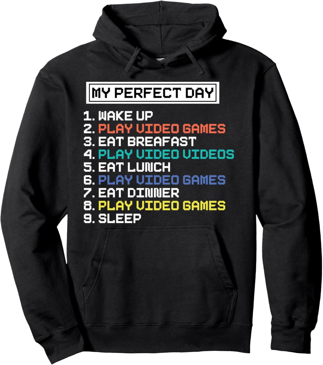 Mein perfekter Tag - Lustige Spielparodie Pullover Hoodie