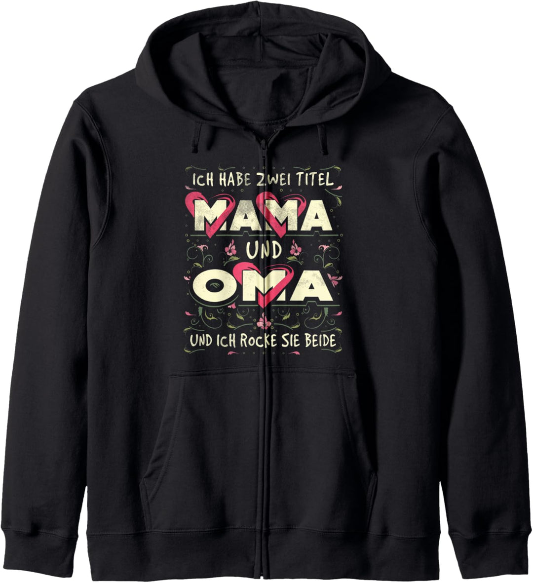 Oma Grossmutter Muttertag Geburtstag Spruch Lustig Geschenk Kapuzenjacke