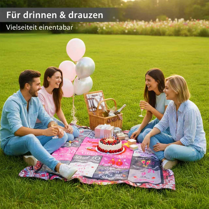 40 Geschenke für Frauen Decke, Flauschig Wohndecke,Geschenk 40. Geburtstag Frau Decke,Geburtstaggesc