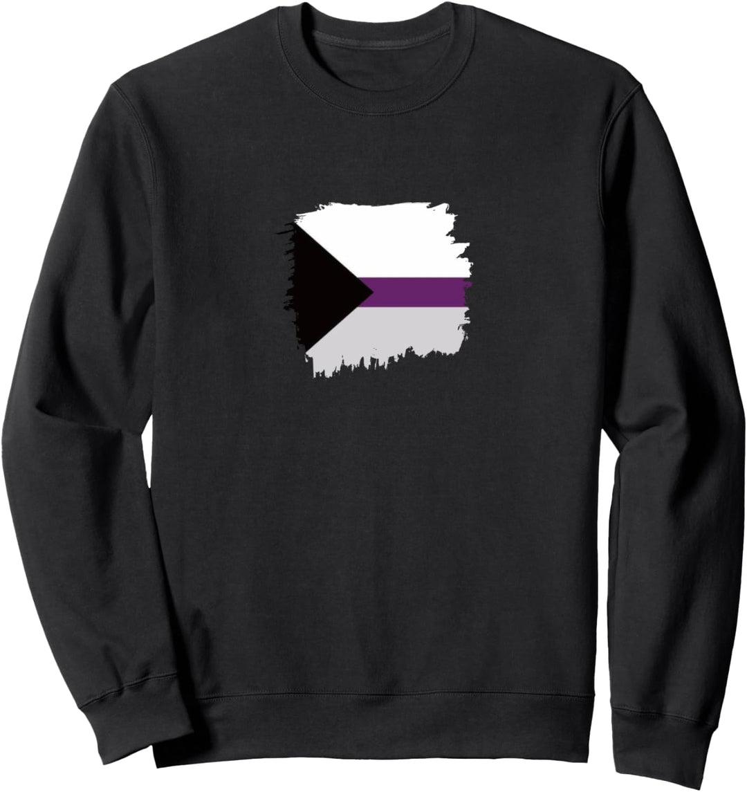 Demisexuelle Stolz-Flagge. Sweatshirt