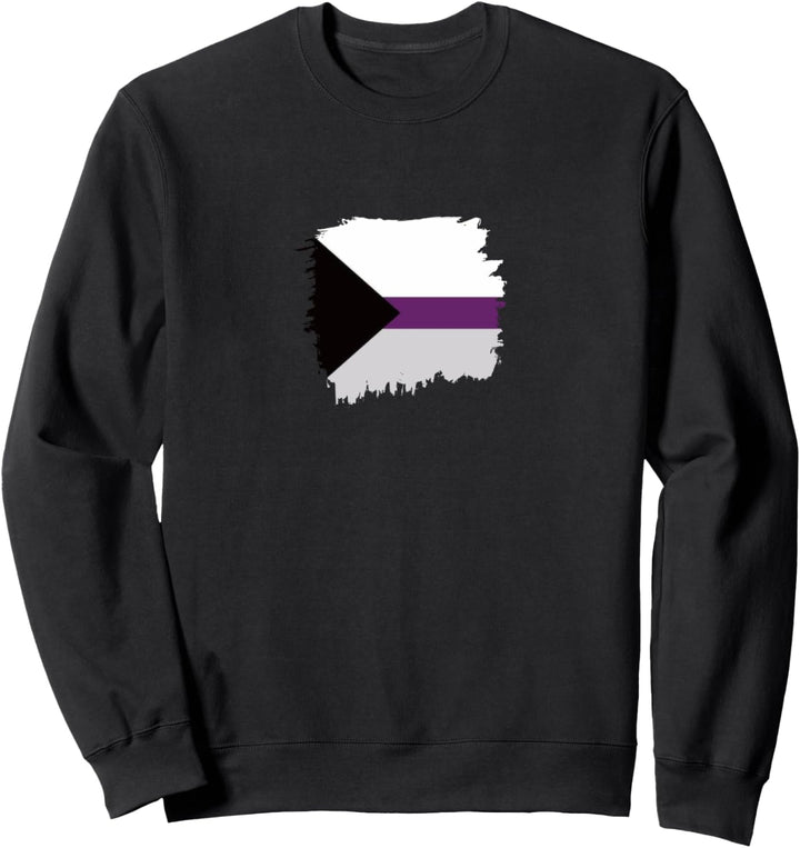 Demisexuelle Stolz-Flagge. Sweatshirt