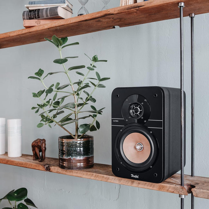 Teufel Ultima 20 - HiFi-Regallautsprecher, Kompakt & Leistungstark, Phase-Plug, Präziser Sound, 2-We