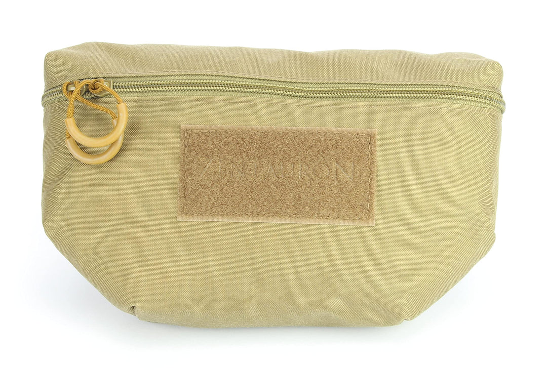 Zentauron Fronttasche für Plattenträger 20 x 15 x 5 cm I Volumen 2 L I Bauchtasche Militär aus Cordu