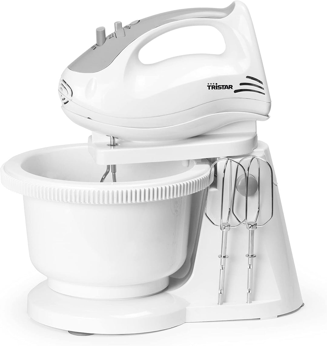 Tristar MX-4152 handmixer, Kunststoff, Weiss