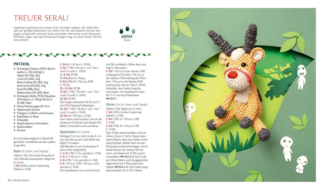 Das inoffizielle Ghibli-Häkelbuch – 23 zauberhafte Amigurumis für Fans des legendären Anime-Studios: