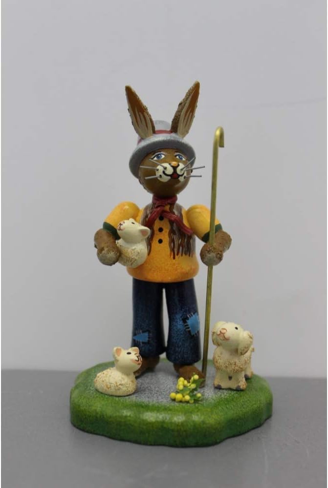 Kleine Figuren & Miniaturen Osterlämmer - 10cm - Hubrig Volkskunst