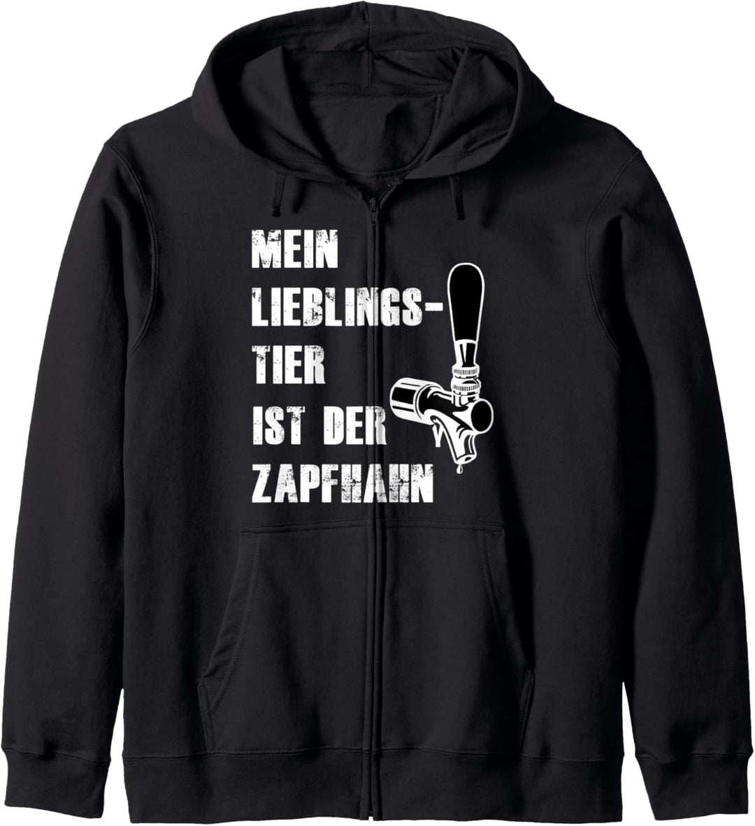 Mein Lieblingstier ist der Zapfhahn Kapuzenjacke