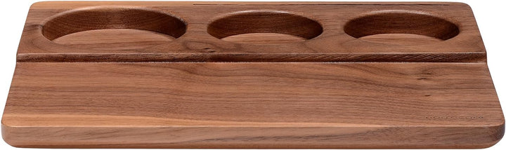 Normcore Tampermatte, Coffee Tamperstation 51mm 54mm 58mm für Barista aus Original Walnuss, Espresso