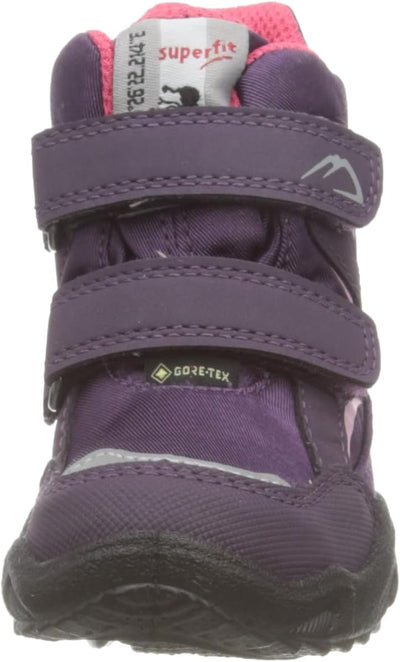 Superfit Baby-Mädchen Glacier Lauflernschuhe 23 EU Weit Lila Pink 8500, 23 EU Weit Lila Pink 8500