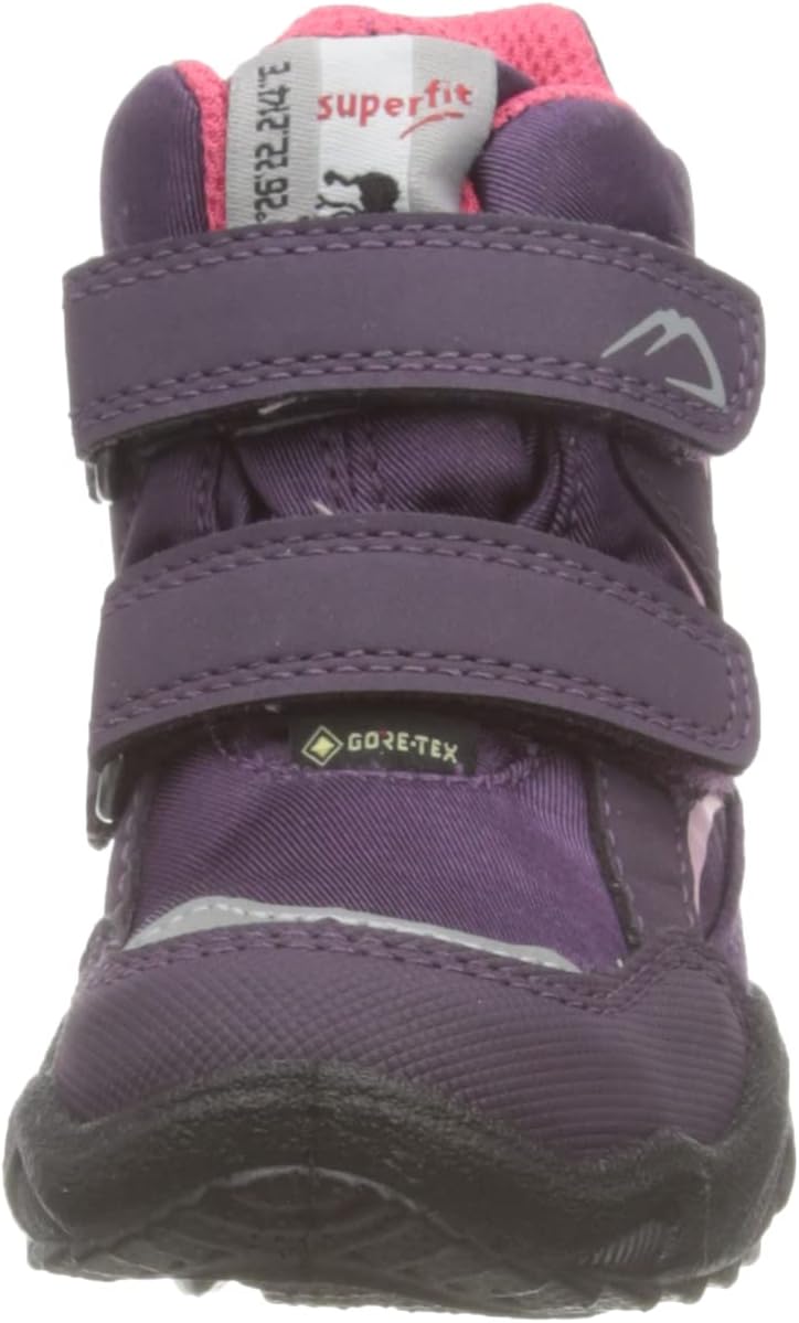 Superfit Baby-Mädchen Glacier Lauflernschuhe 23 EU Weit Lila Pink 8500, 23 EU Weit Lila Pink 8500