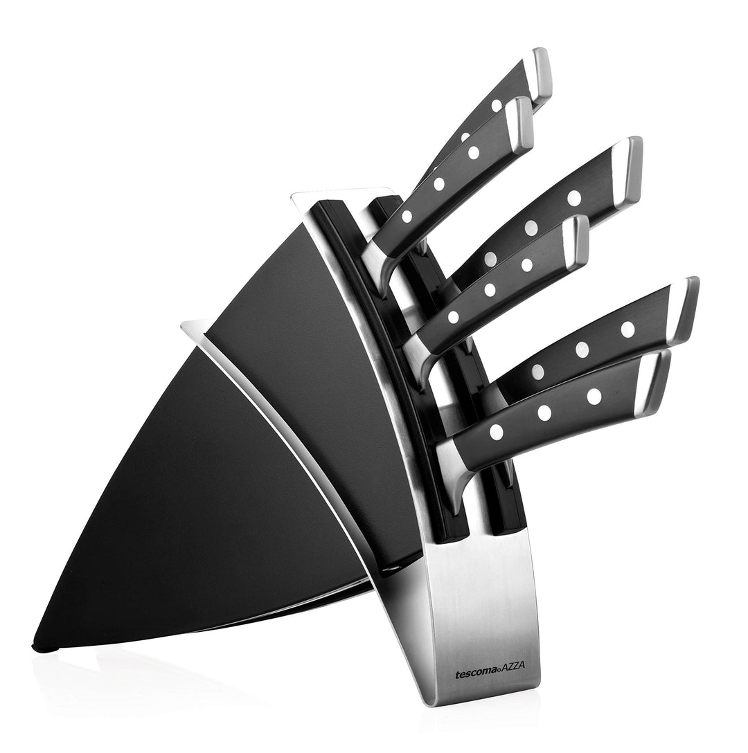 Tescoma Messerblock, Edelstahl, Silber/schwarz, 38 x 28 x 8.5 cm, 7