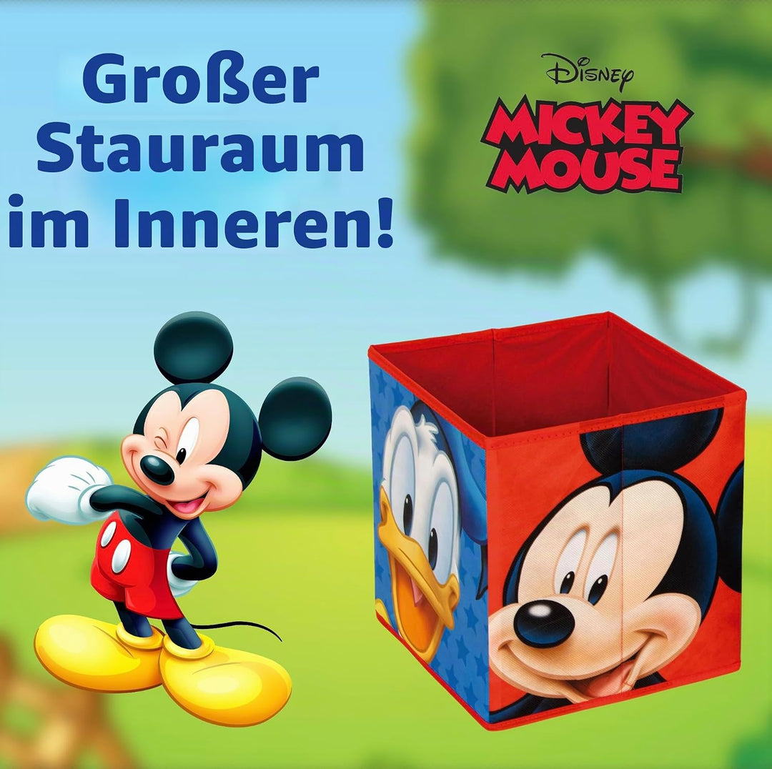 Superdiver - Faltbarer Korb von Mickey Maus, Donald, Pluto und Goofy - Offizielle Disney-Lizenz - Id