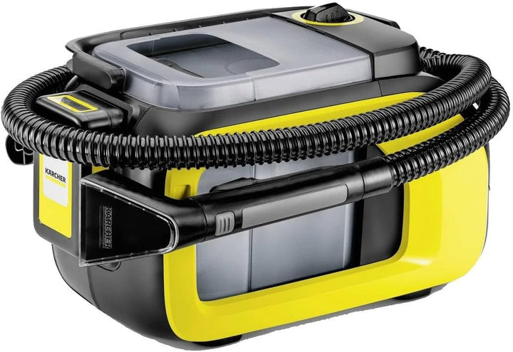 Kärcher SE 3-18 Compact Akku-Waschsauger (Integrierter Sprühschlauch, extra Wasch- und Fugendüse zur