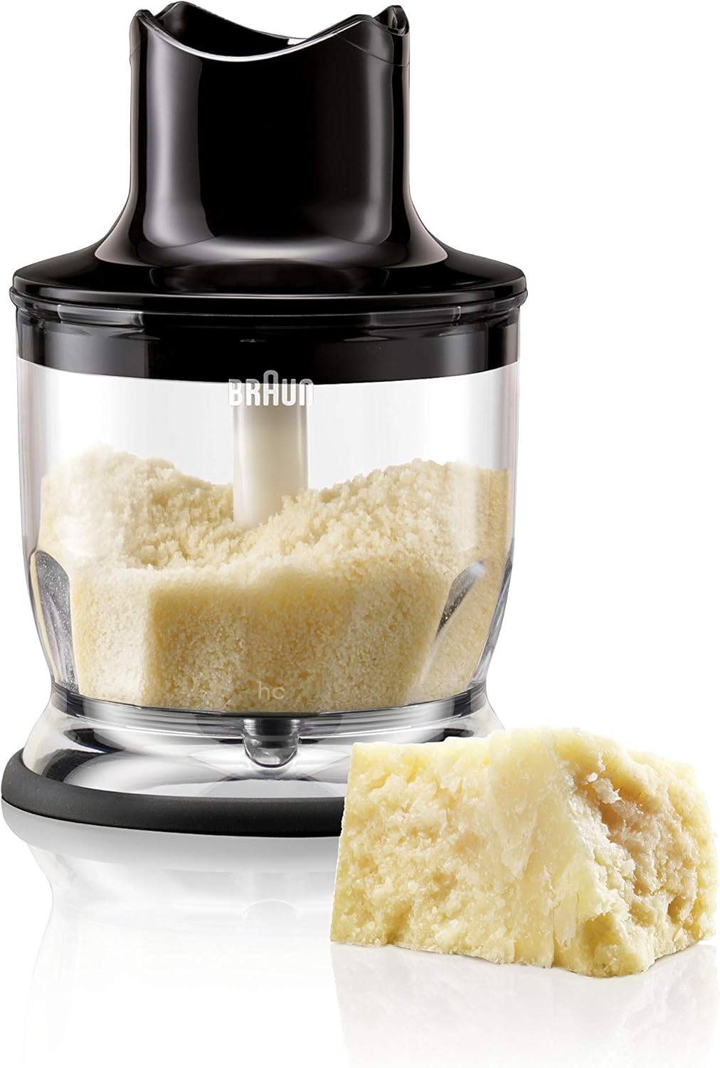 Braun Zerkleinerer Aufsatz MQ 20 - Stabmixer Zubehör kompatibel mit Braun MultiQuick Stabmixer mit E