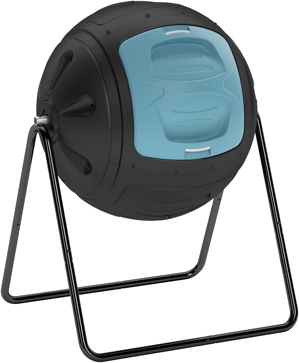 SQUEEZE master Multifunktionaler 130 Liter Tumbling Komposter für den Gartenabfall und Küchenabfälle