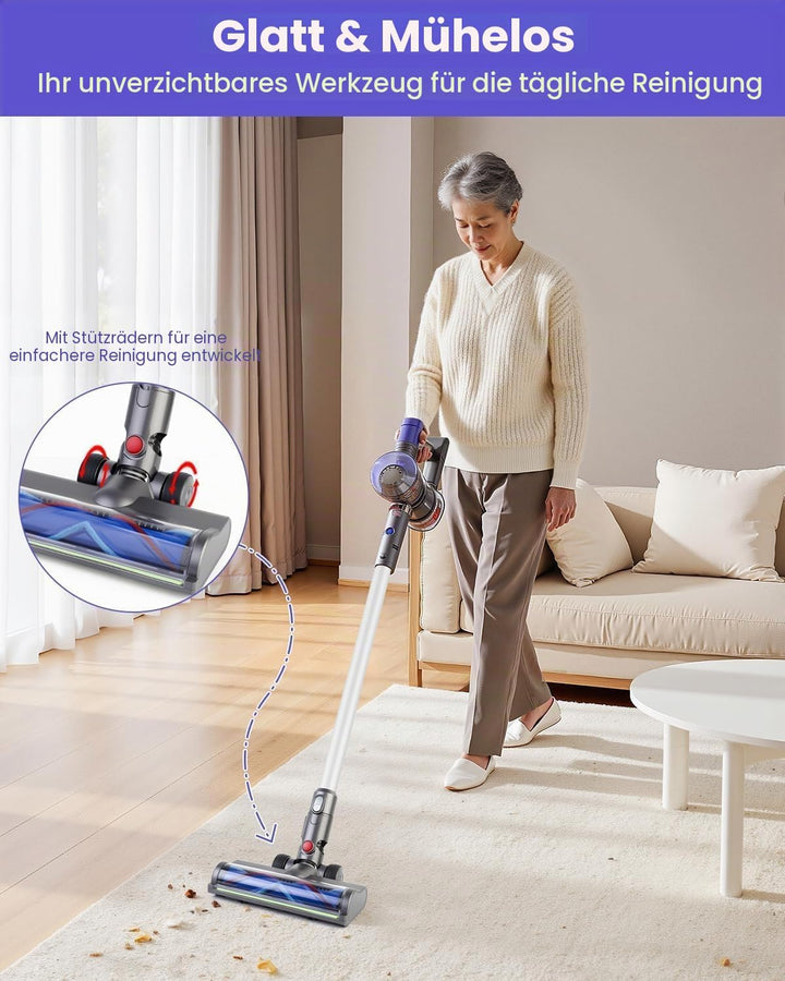 Bürste kompatibel für Dyson V6 Animal, V6 Fluffy, DC58 DC59 DC61 DC62 DC72 Staubsauger, Zubehör für