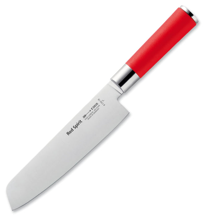 F. DICK Usuba, Red Spirit (Messer mit Klinge 18 cm, X55CrMo14 Stahl, nichtrostend, 56° HRC)