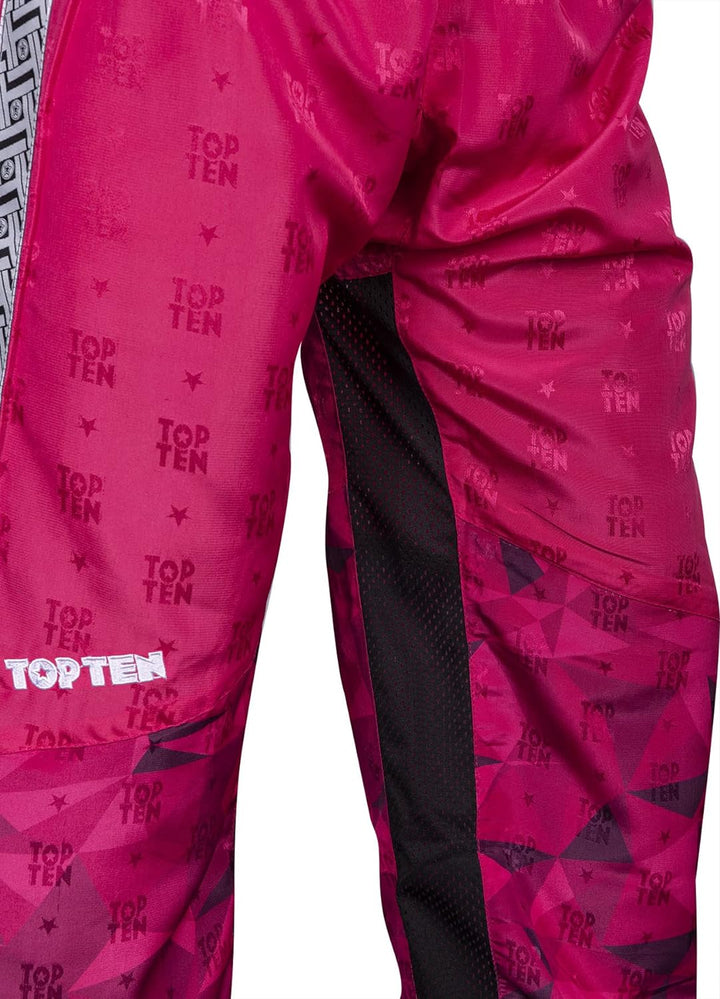 TOP TEN Kickboxhose „Prism“ L Rosa, L Rosa