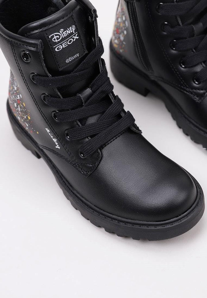 Geox Mädchen J Casey Girl Ankle Boot 28 EU Black Multicolor, 28 EU Black Multicolor