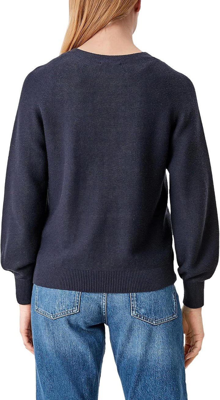 s.Oliver Strickpullover aus Viskosemix 34 5959_navy, 34 5959_navy