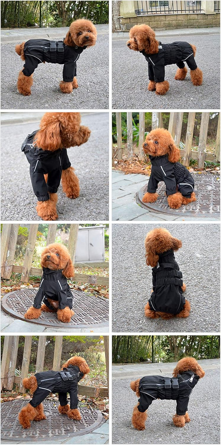 lovelonglong Winter Wasserdicht Hundemantel, Reflektierend Hundejacke Rollkragen Warm Hundejacke Sic
