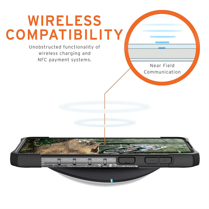 Urban Armor Gear Plasma Schutzhülle Samsung Galaxy S21+ 5G (6,7" Zoll) Hülle (Wireless Charging komp