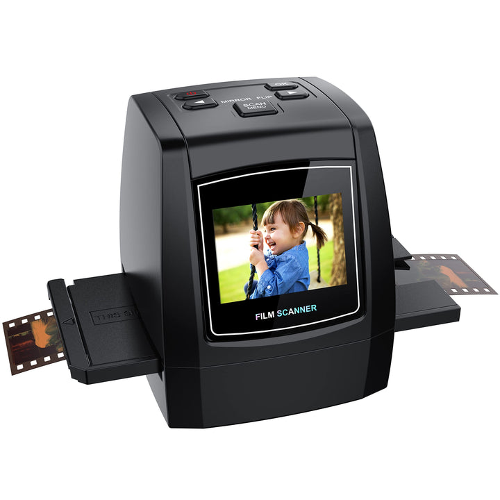 DIGITNOW! Film-Scanner Diascanner Tragbarer hochauflösender 22MP All-In-1-Film- und Diascanner für S