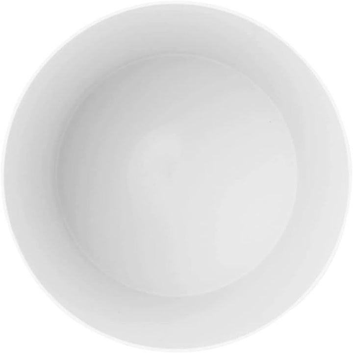 Kartell Papierkorb, Plastik, Weiss, 25 x 25 x 38 cm Bianco, Bianco