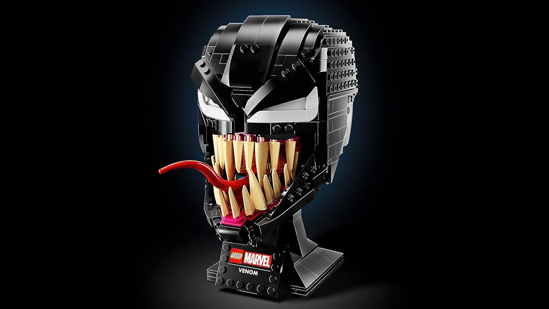 LEGO 76187 Marvel Spider-Man Venom Maske Bauset für Erwachsene, Fanartikel, Geschenkidee für Sammler