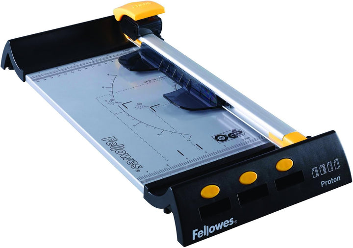 Fellowes Heimbüro Rollenschneidemaschine Proton A4 schwarz/metallic, A4
