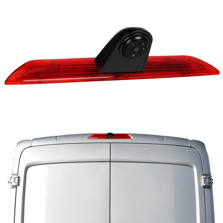 SIXWIN 720P Rückfahrkamera mit Bremsleuchte, Kamera Bremslicht für Ford Transit 2014-2018,140° Weitw