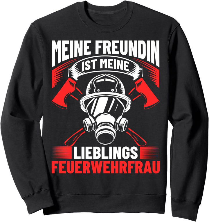 Feuerwehrmann Verkleidung Feuerwehr Kostüm Berufsfeuerweh Sweatshirt