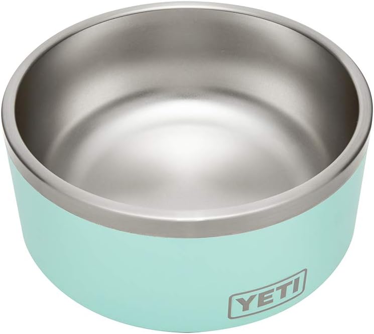 YETI Boomer 8 Hundenapf, Edelstahl, rutschfest, Fassungsvermögen: 1,8 l, Seafoam 3.5x8 Inch (Pack of