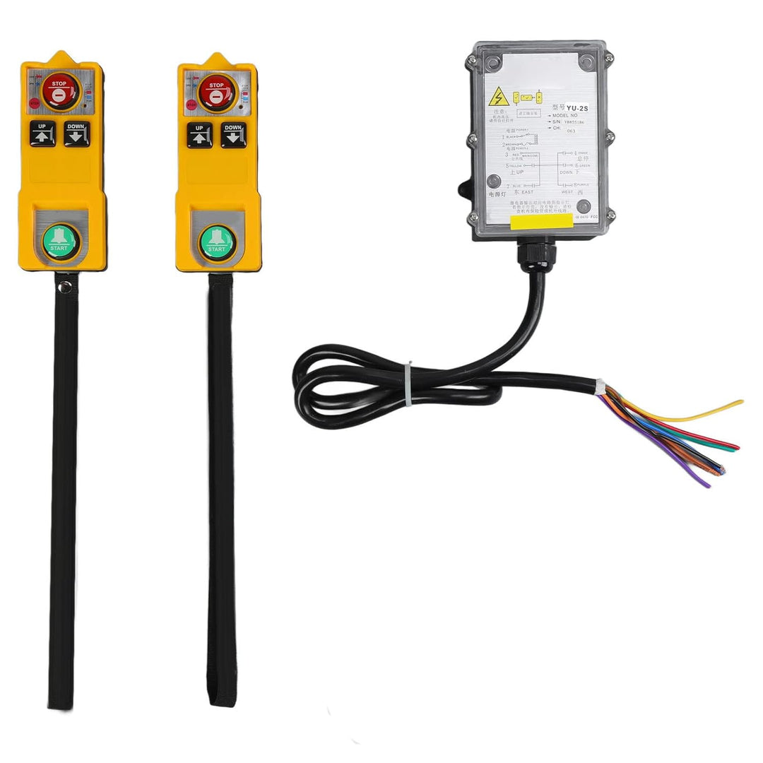 Industrial Hoist Cran Remote Control Wireless Waterproof Electric Lift Hoist Radi Transmitter Receiv