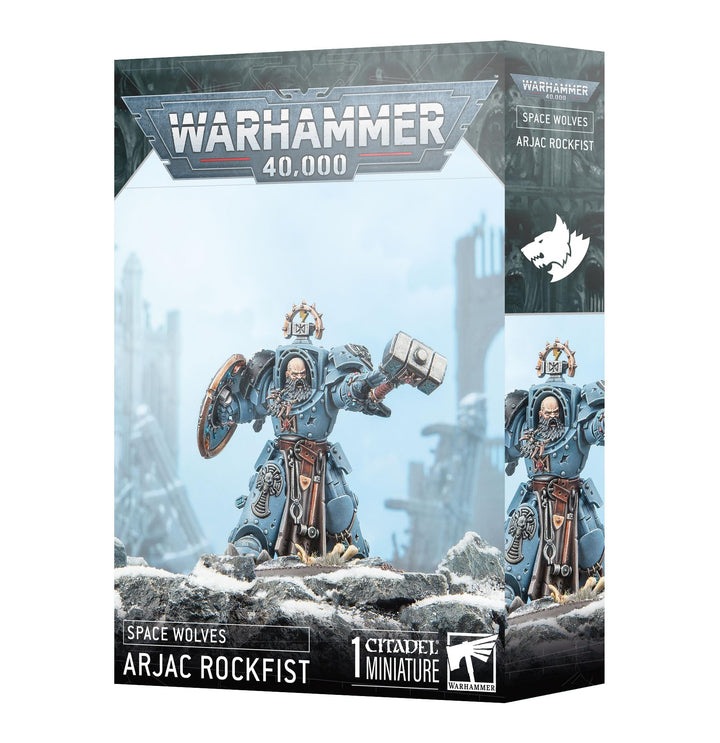 Games Workshop - Warhammer 40.000 - Space Wolves - Arjac Rockfist