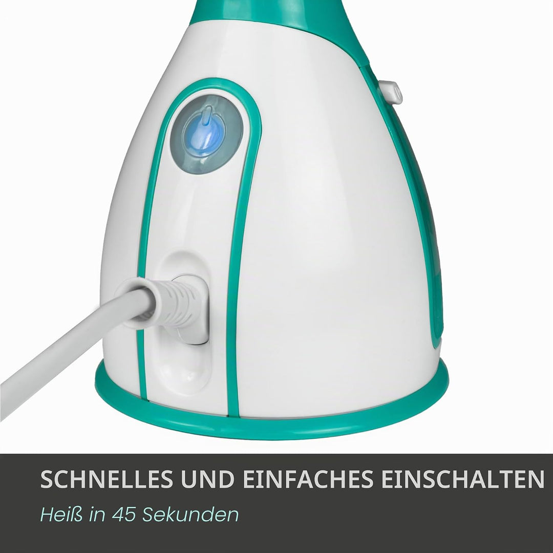 Jocca Vertikales Dampfbügeleisen 1500W, 280ml Wassertank, Grün, Grün