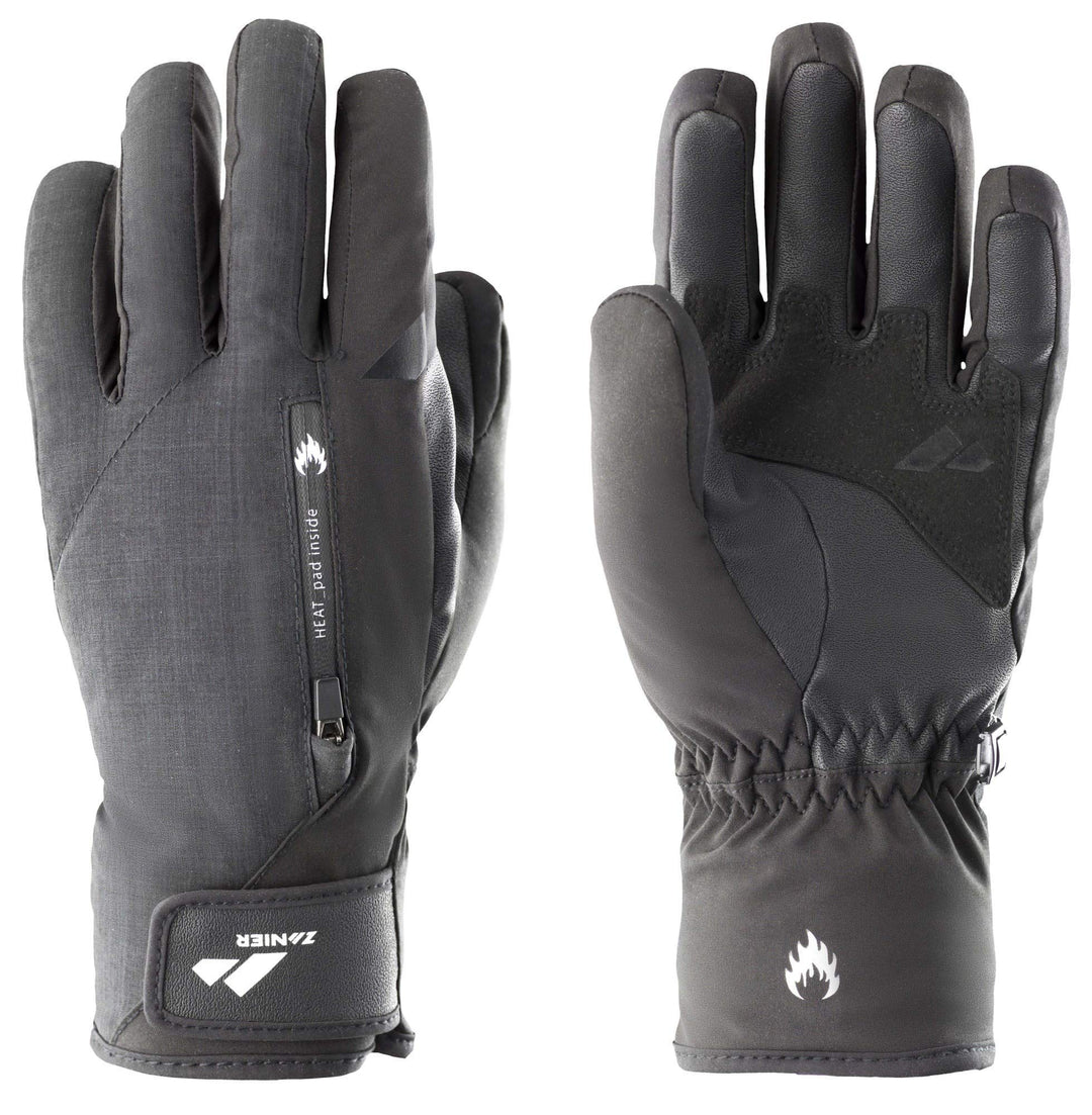 Zanier-Damen-Handschuhe-SERFAUS.STX 6.5 Schwarz, 6.5 Schwarz