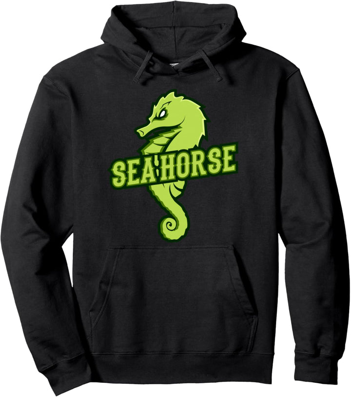 Seepferdchen Taucher Meeresbiologe Taucherin Pullover Hoodie