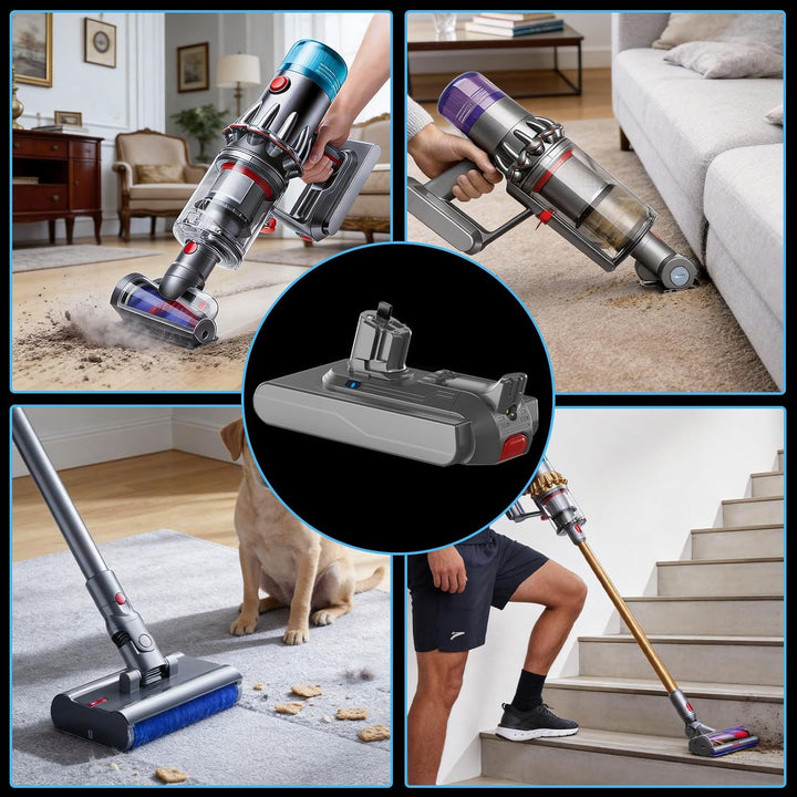 EGR Upgraded für Dyson V11 Akku Schnappmontage für V15/SV15/SV22/970425-01 Extra/Absolute/Animal/Tor