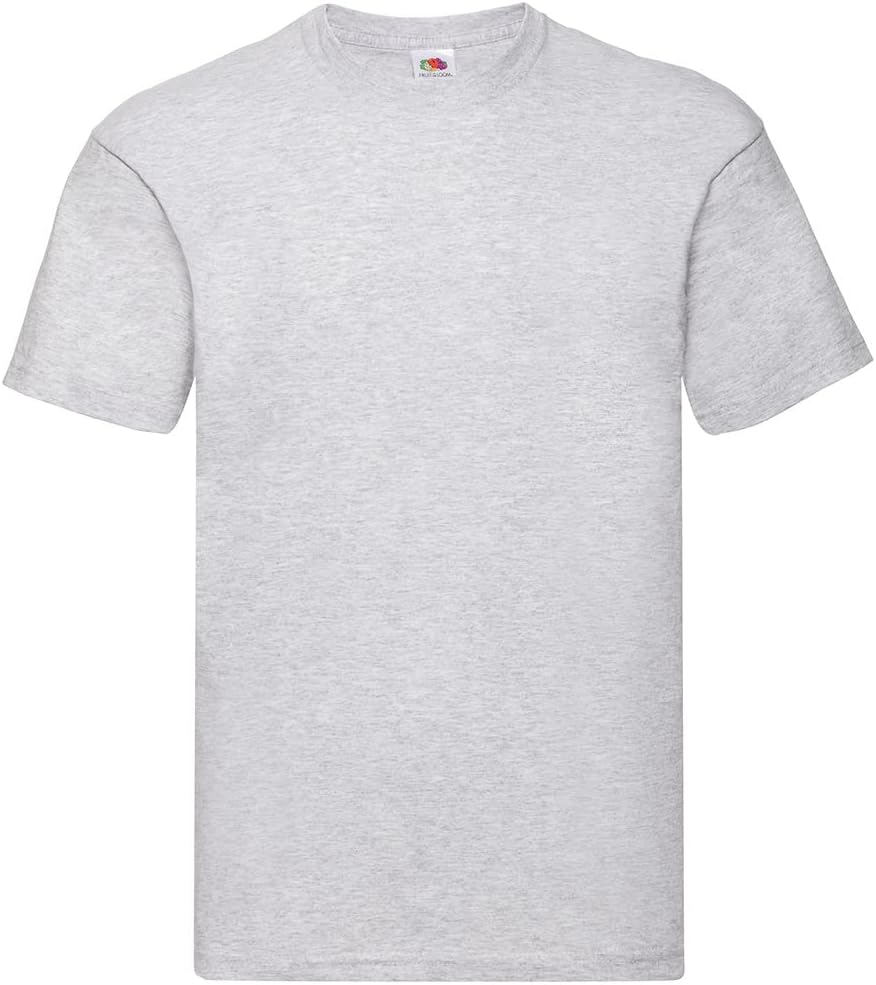 Fruit of the Loom Herren Original T. T-Shirt (5er Pack) S Grau Meliert, S Grau Meliert
