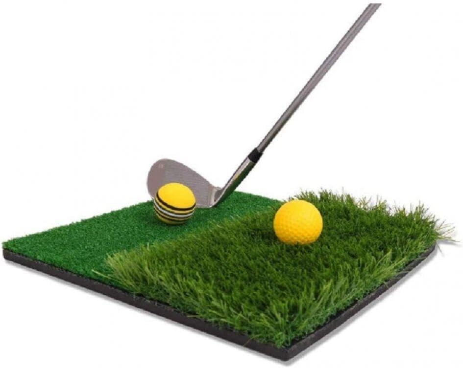 Golf-schlagmatte, Kunstrasen, Dual-oberflächen-Rasen-golfmatte, Tragbare Golf-schlagmatte Für Das Üb